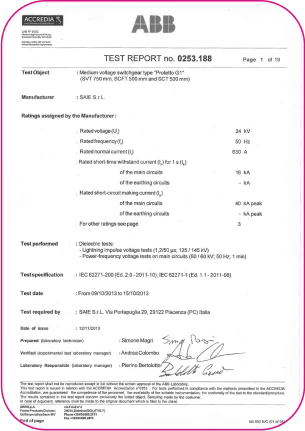 test report